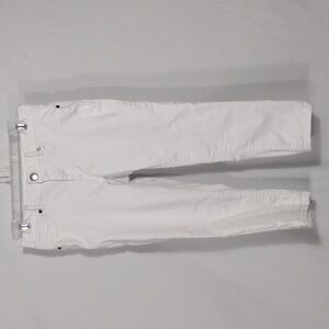 1822 Denim White Ankle Jeans
